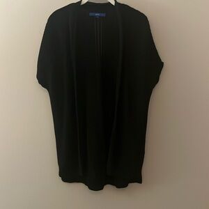 Apt. 9 Black Short Sleeve Sweater - Large
